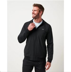 Travis Mathew WANDERLUST Hoodie, Black, Size Small